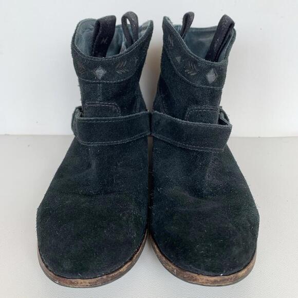 Ugg Australia Austin Suede Ankle Boot Black 6 - Picture 5 of 9